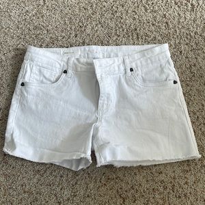 Kut white summer shorts